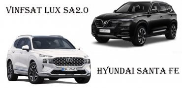 Tài chính hơn 1 tỷ nên chọn VinFast Lux SA2.0 hay Hyundai SantaFe?